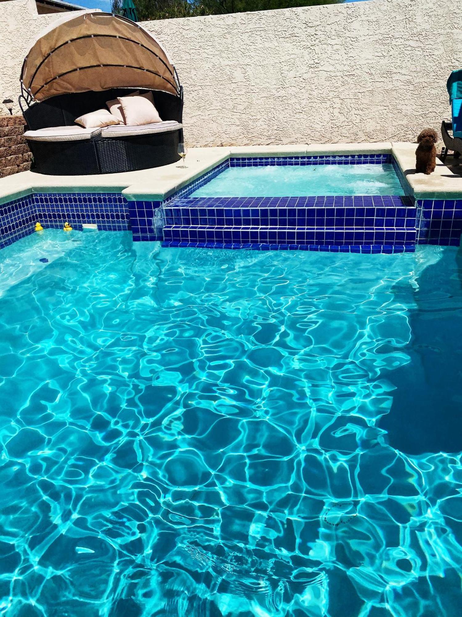 Вілла Amazing Heated Pool And Private Hot Tub 3Br In Heart Of Lv Лас-Вегас Екстер'єр фото